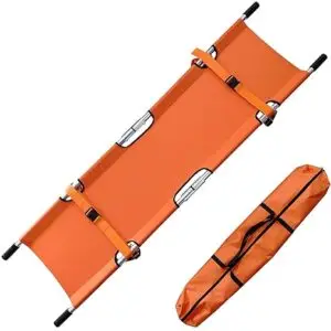 Portable Stretcher with Heavy Duty Handles and Rubber Feet