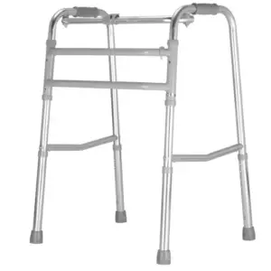 Adjustable Adult Walker, Shinning Silver Frames