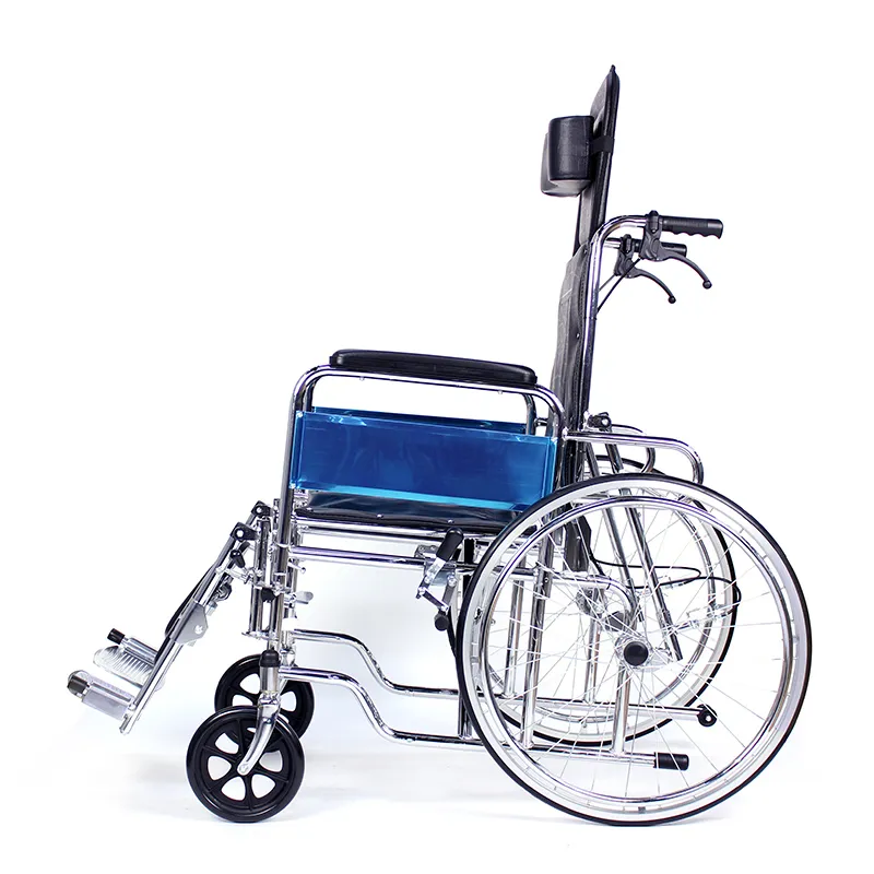 RECLINING HIGH BACK WHEELCHAIR WITHOUT COMMODE - Image 3