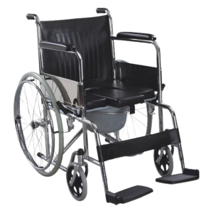EXTRAWIDE COMMODE WHEELCHAIR